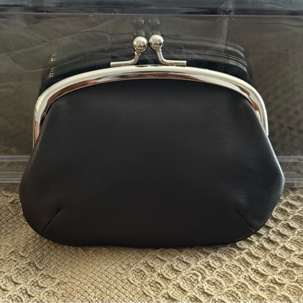Coach Black Wallet Elegant Leather Accessory - Picture 9 of 12